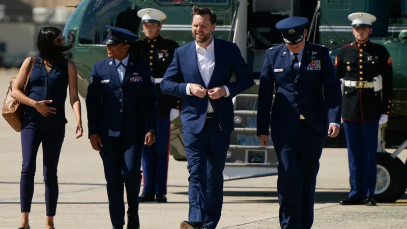 Le VP américain Vance en Suisse pour les négociations nucléaires avec l'Iran