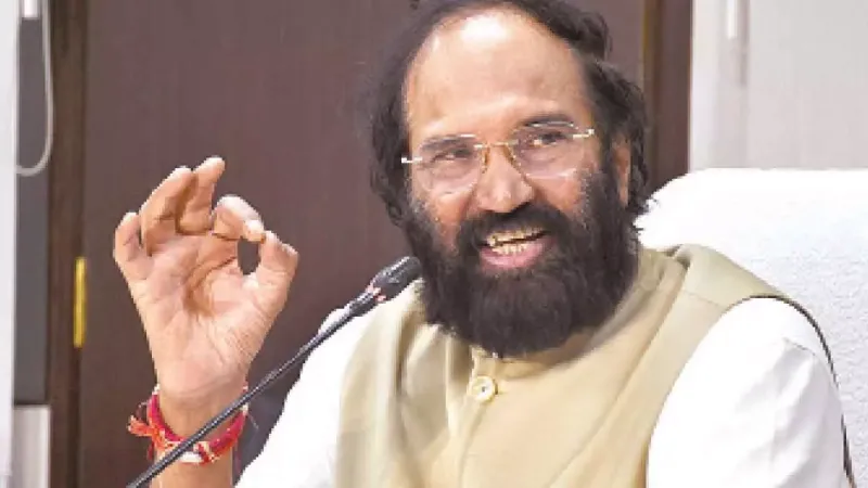 Uttam accuse KTR de mensonges sur l'achat de paddy au Telangana