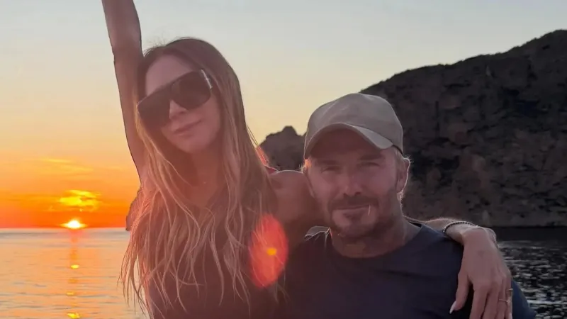 Victoria Beckham partage des photos de famille à Ibiza