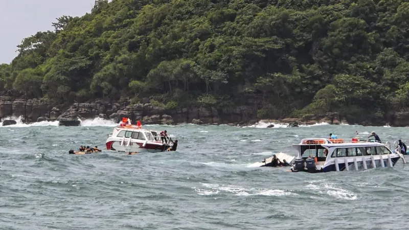 Naufrage au Vietnam : 15 touristes indiens décédés