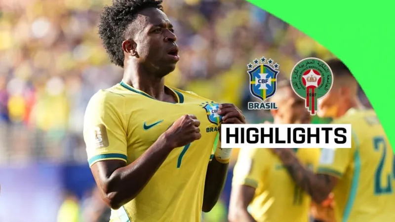 But en solo de Vinicius Jr offre le nul au Brésil face au Maroc