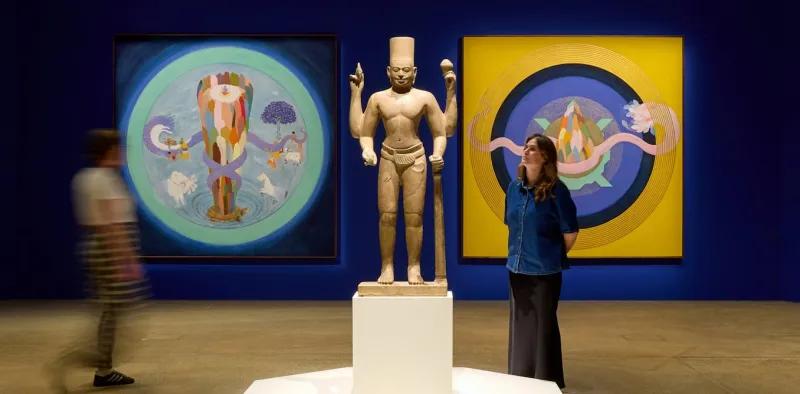 Exposition des Avatars de Vishnu à la Galerie d'Art de NSW