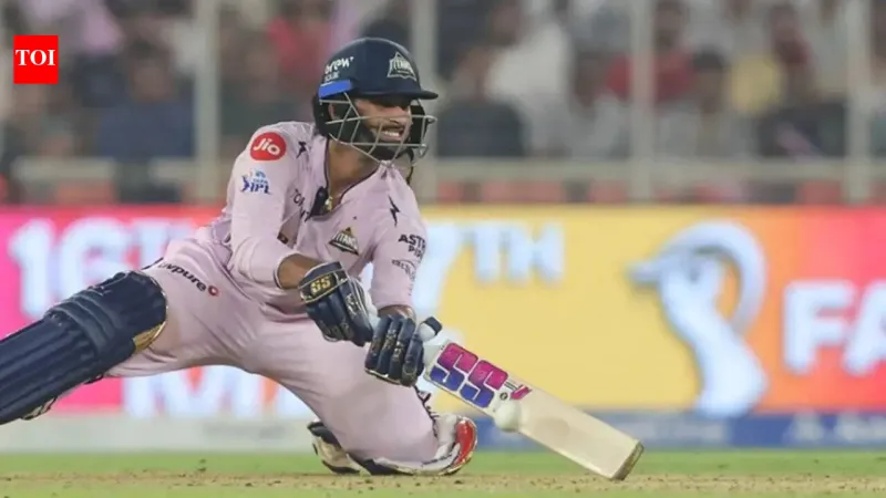 Washington Sundar frappe un six incroyable lors de GT vs SRH IPL 2026