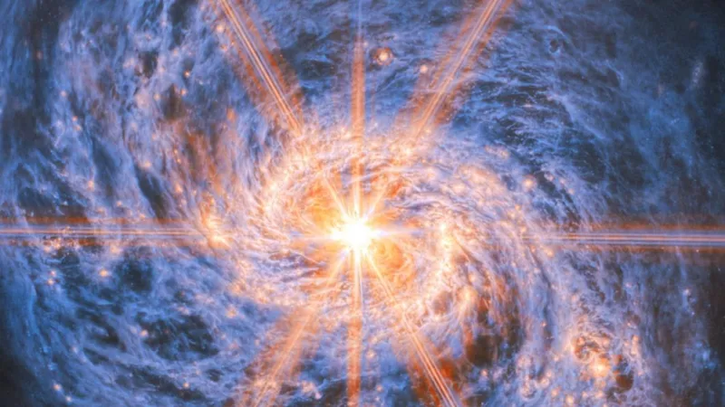 Le télescope Webb capture le cœur de la galaxie spirale M77