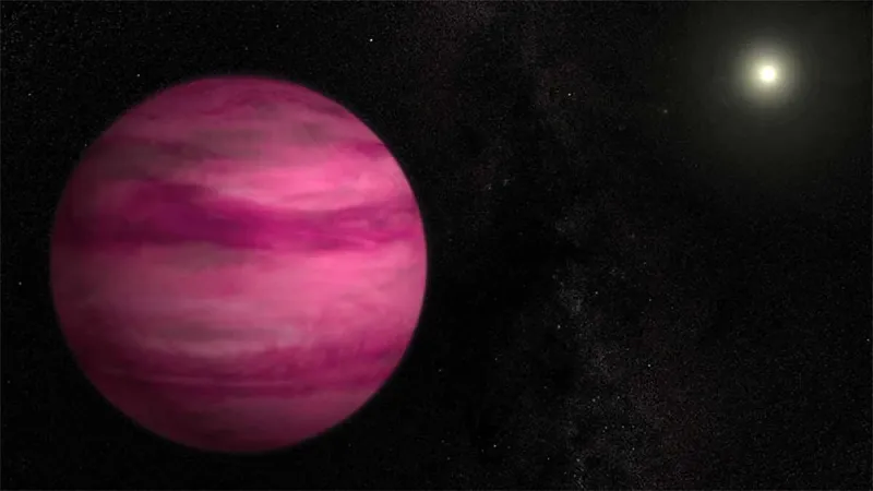 Le télescope Webb détecte d'éventuels nuages de sel sur l'exoplanète GJ 504 b
