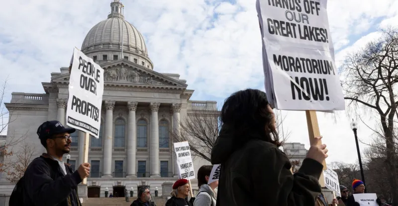 Course au poste de gouverneur du Wisconsin : la politique des centres de données