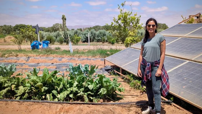 Wissal Ben Moussa régénère les terres agricoles marocaines