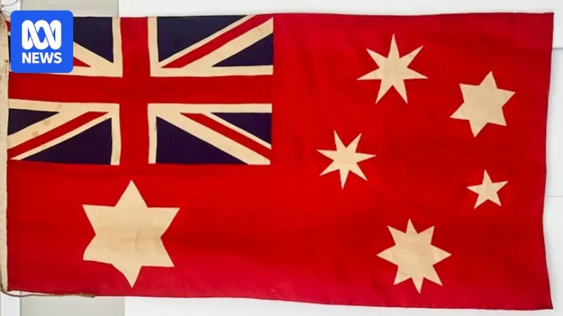 Drapeau de recrutement de la Première Guerre mondiale restauré au musée de Nowra