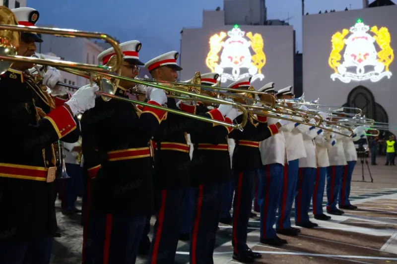 Youth Day Torchlight Parades Light Up M'diq and Tetouan